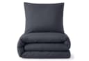 LAYNENburg Bettwäsche SuperSoft Grau 100% Baumwolle Fein-Biber Bild 2