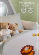 Gräfenstayn Kinderbettwäsche Set 2-tlg. 100% Baumwolle mit Tiermotiv Bild 5