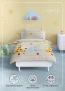 Gräfenstayn Kinderbettwäsche Set 100% Baumwolle mit Tiermotiv Bild 1