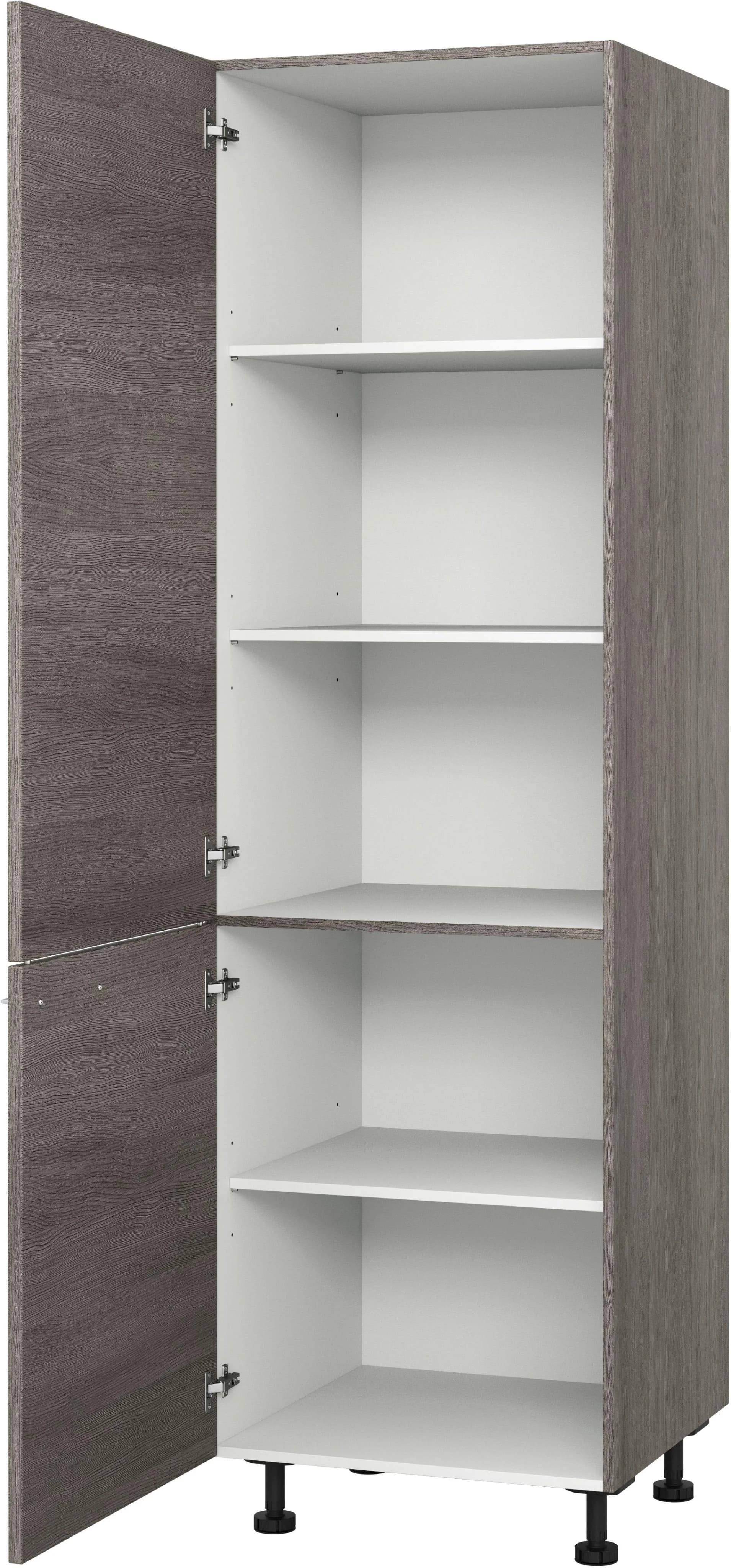 Vorratsschrank KOCHSTATION KS-Trea SV60-195 Grau Modern