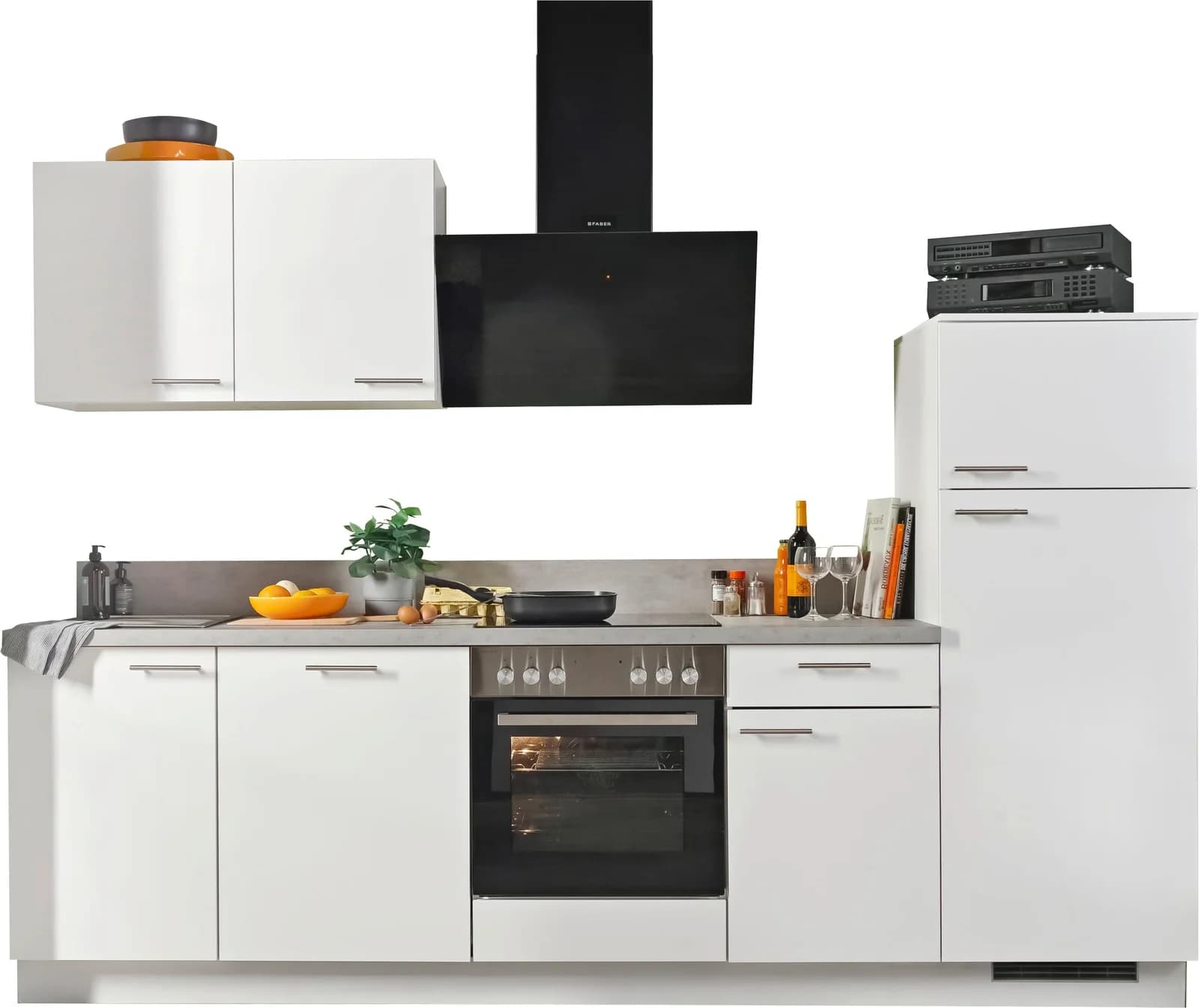 DE-Billiger-baur.de Kochstation Vormontiert 280 cm