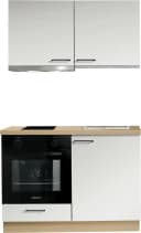 KOCHSTATION Küchenzeile KS-Solmera 120cm vormontiert mit Spüle Bild 2