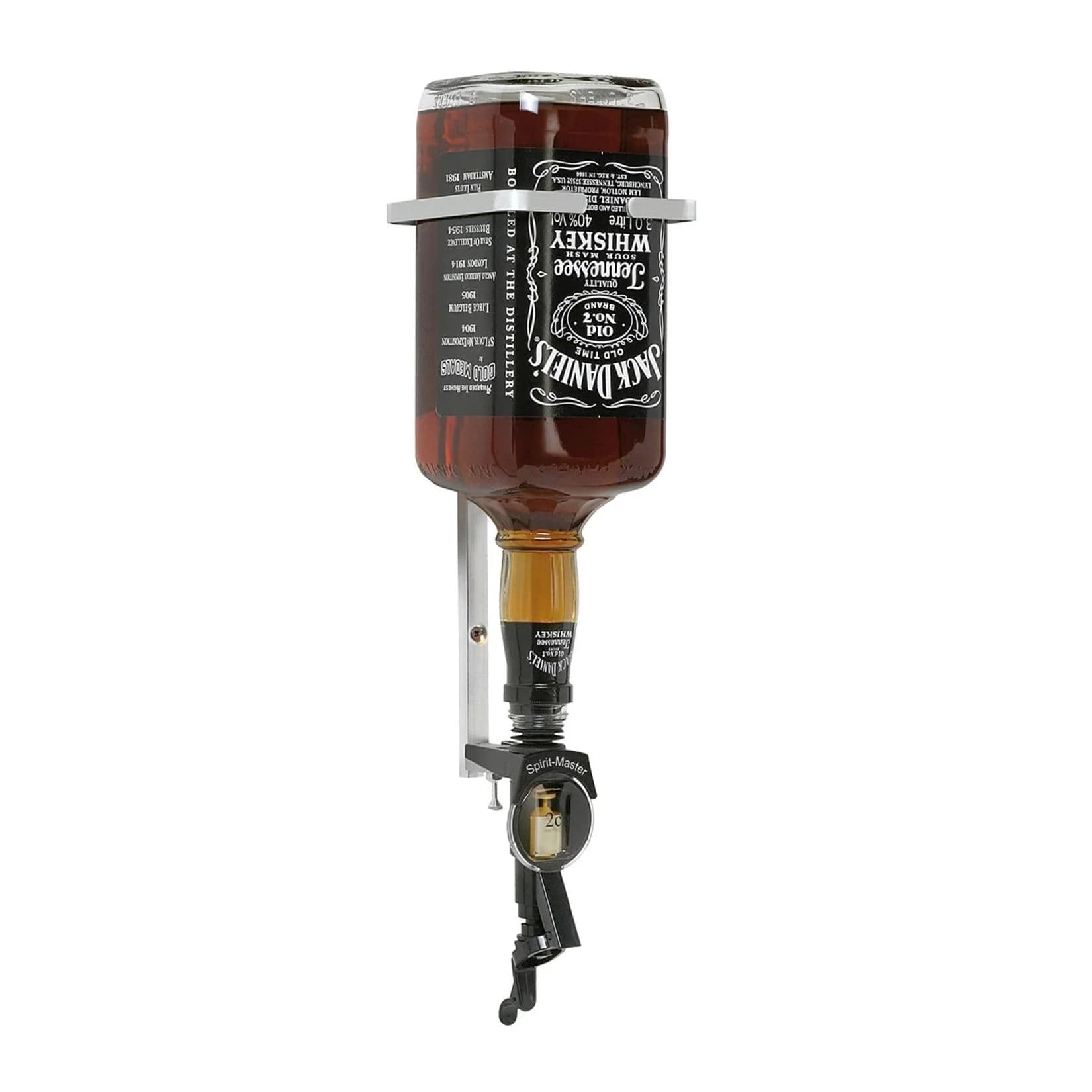 JACK DANIEL'S Flaschenhalter Wandhalterung für 3 Liter Flaschen