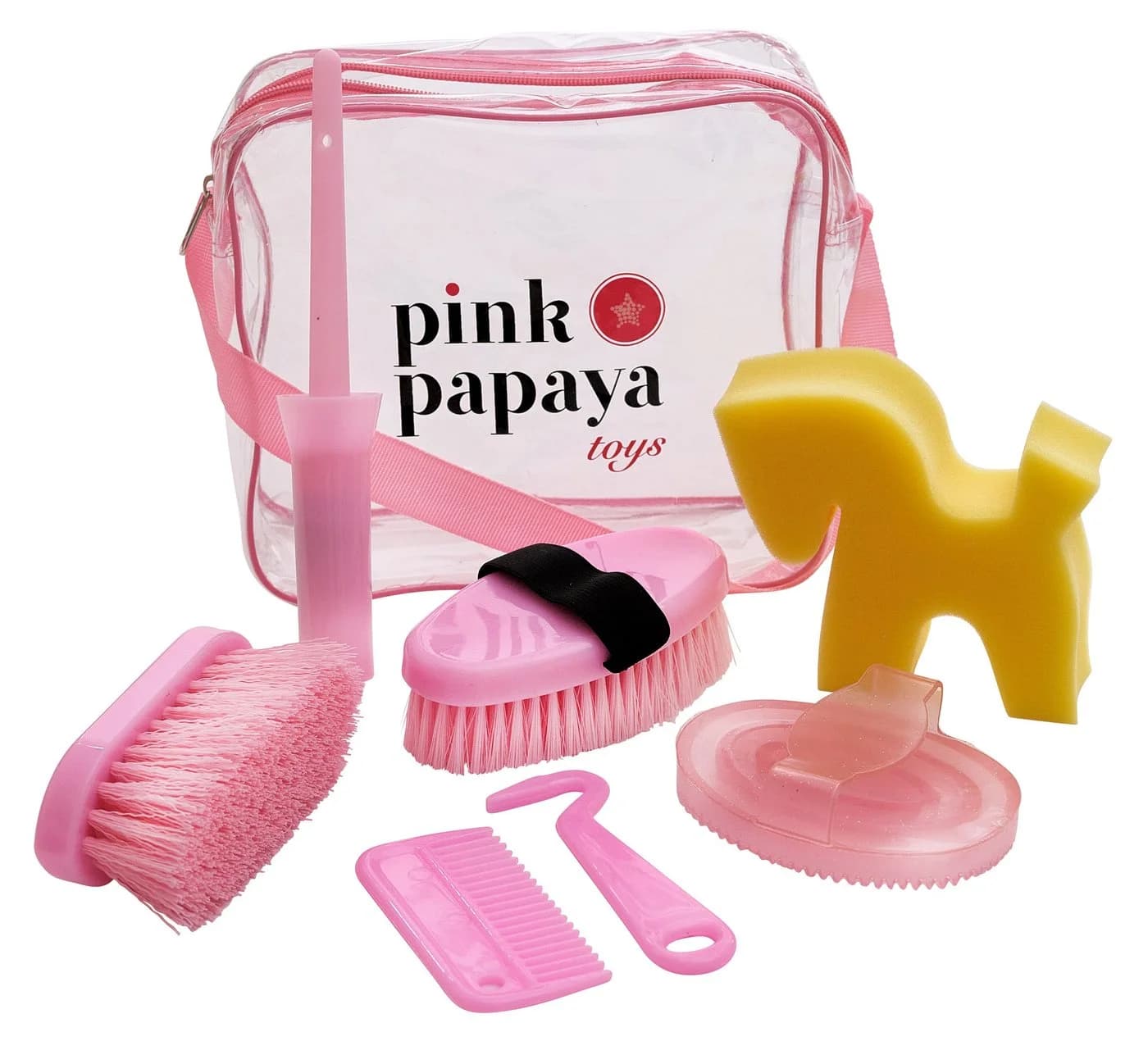 Pink Papaya Spiel Putztasche Lexington 7-teilige Pony Putzbox in Pink - Bild 2