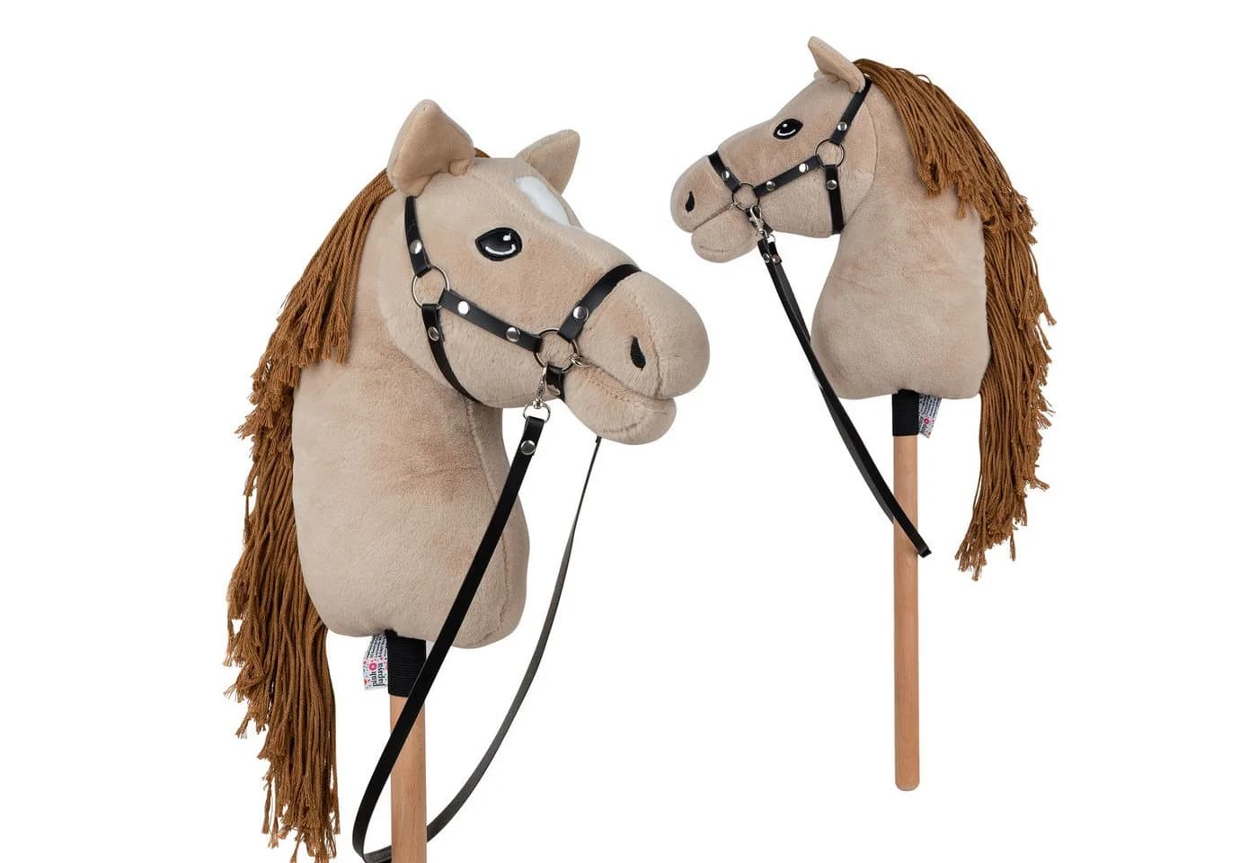 Pink Papaya Steckenpferd Hobby Horse mit Halfter und Trense - Bild 2