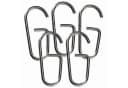 PHOS Design Duschvorhangringe HKD 5er Pack Edelstahl Durchschleudertechnik Bild 2