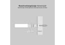 PHOS Design Duschvorhangstange DSU U-Form Edelstahl Bild 5