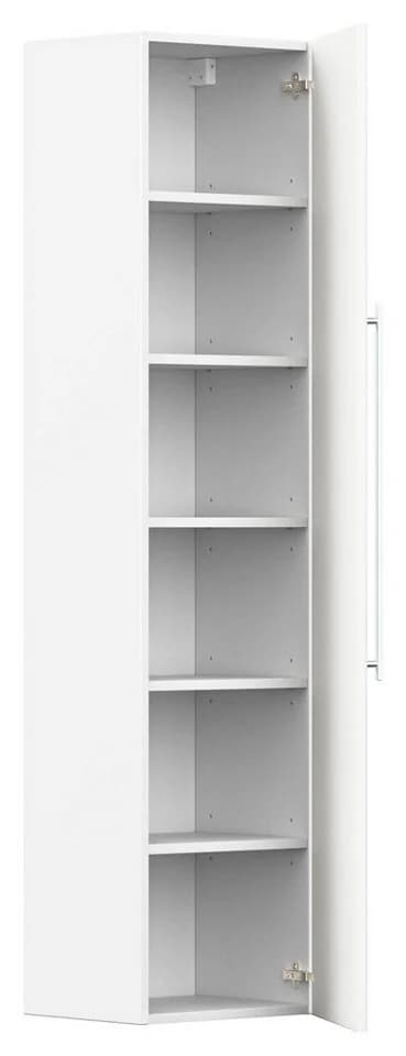 Magnolia Home Hochschrank Bad weiß hochglanz Softclose