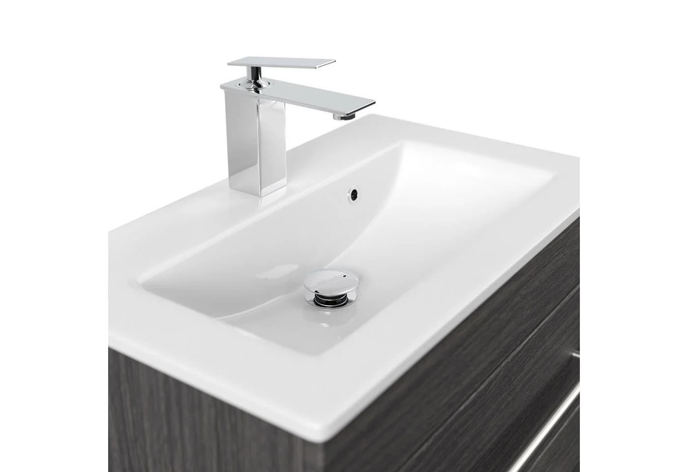 Magnolia Home Waschtisch Badmöbel Mars 600 SlimLine 2 SoftClose Schubladen Anthrazit - Bild 5