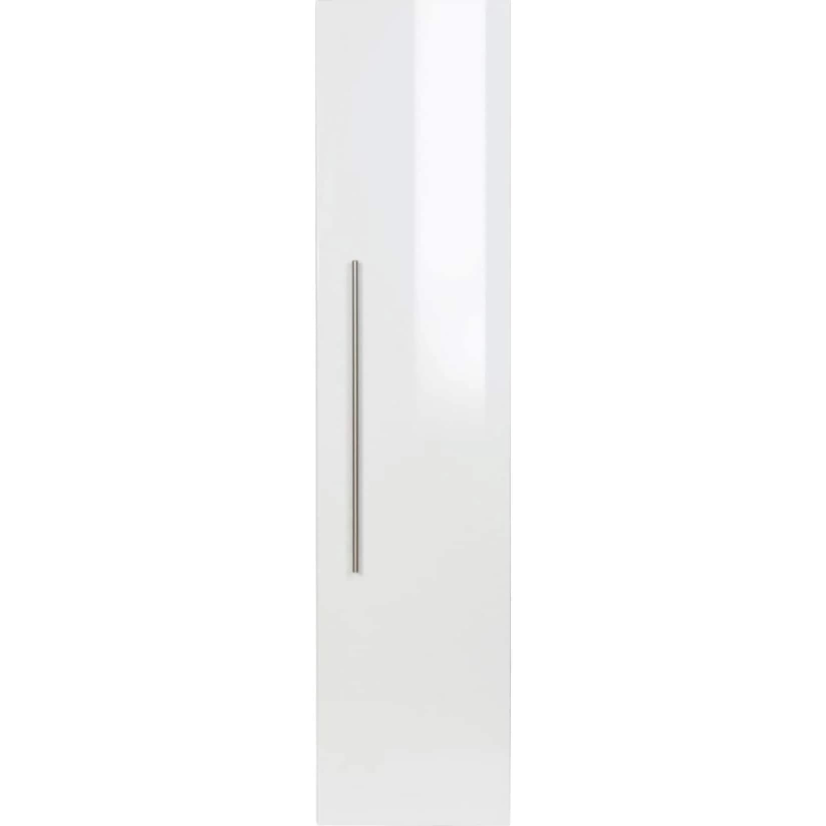 Posseik Hochschrank Homeline 150 Weiß Hochglanz