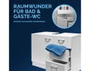 Casaria Waschbeckenunterschrank Neapel Weiß 3 Schubladen Bild 4