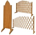 Gardebruk Spalier Rankgitter Gartenzaun Braun Holz Bild 2
