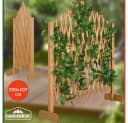 Gardebruk Spalier Rankgitter Gartenzaun Braun Holz Bild 5