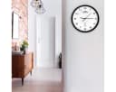 monzana Wanduhr Funk Schwarz Modern Bild 1
