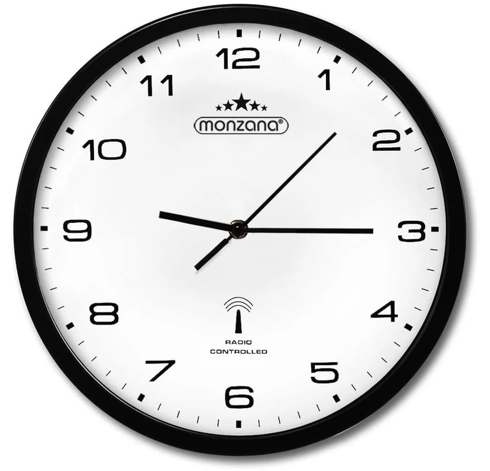 monzana Wanduhr Funk Schwarz Modern - Bild 2