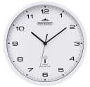 monzana Wanduhr Funk Zeitumstellung Geräuscharm Quarzuhrwerk Weiß Bild 2