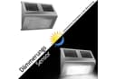 Monzana LED Solarleuchte Edelstahl Solarlampe für Draußen Bild 4