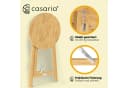 Casaria Stehtisch Massivholz Klappbar Natur Bild 5