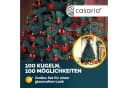 CASARIA Weihnachtskugeln 100er Set Matt Glänzend Glitzernd Bild 1
