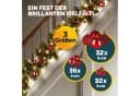 CASARIA Weihnachtskugeln 100er Set Matt Glänzend Glitzernd Bild 3