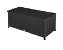 Casaria Auflagenbox Polyrattan mit Rollen und Gasdruckfedern Bild 2