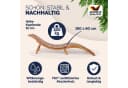 Casaria Gartenliege Braun FSC®-zertifiziert Akazie Klappbar Bild 1