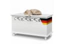 Casaria Holzkiste Jersey Weiß Multifunktionale Truhe Bild 2