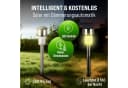 monzana LED Solarleuchte, Solarlampe, LED Außenleuchte mit Farbwechsel IP44 Edelstahl 8er Set Bild 4