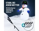 monzana Schneemann, Aufblasbarer XXL 240cm LED Beleuchtet Bild 5