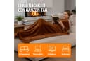 monzana Heizdecke Coral Fleece 180x130cm mit LED-Controller und Timer Bild 5