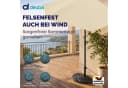 Deuba Schirmhalter Halbrund Schwarz Bild 1