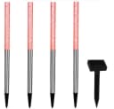 monzana LED Solarleuchte Set 5-tlg. Bunt Edelstahl mit Farbwechsel Bild 5