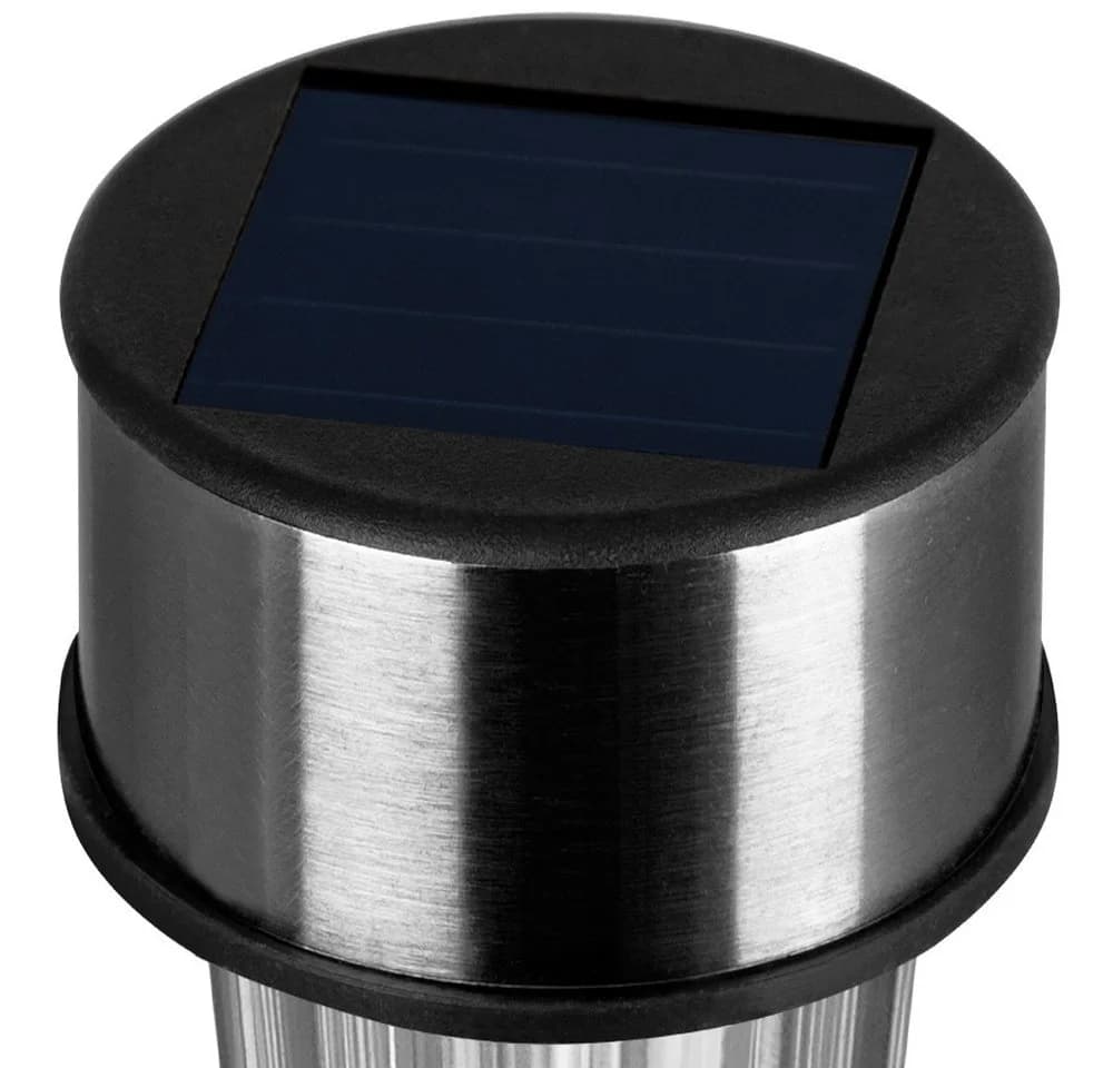 monzana LED Solarleuchte 16er Set Edelstahl Wetterfest Garten - Bild 4