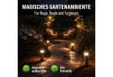 monzana LED Solarleuchte 4er Set Solarlampen für Außen Bild 2