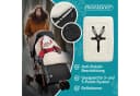 monzana Fußsack Grau Kinderwagen Winterfußsack Wasserabweisend Bild 3
