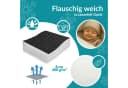 monzana Fußsack Grau Kinderwagen Winterfußsack Wasserabweisend Bild 4