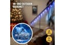 monzana Lichterkette Eiszapfen 13m 80 Zapfen Blau Eisregen Bild 5