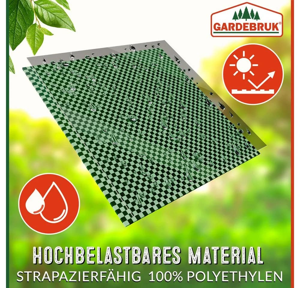 Gardebruk Gartensack Gartenabfallsack 4x280 Liter 50 kg Belastbarkeit stabil robust - Bild 4