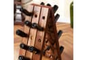 Casaria Weinregal Rüttelpult Akazienholz Rustikal für 36 Flaschen Bild 5