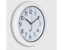 monzana Wanduhr Funk Wasserdicht Weiß Hochglanz Bild 3