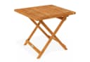Casaria Klapptisch Balkontisch Klappbar Holz 70x70cm Bild 2