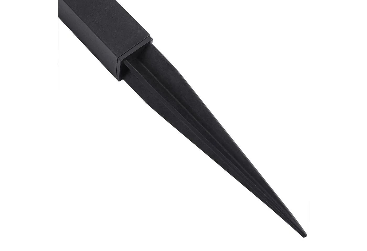 monzana 12er Set Solarleuchten Schwarz mit Erdspieß - Bild 4
