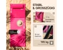 Detex Gartenliege Strandmatte Gepolstert Rosa mit Rückenlehne Bild 3