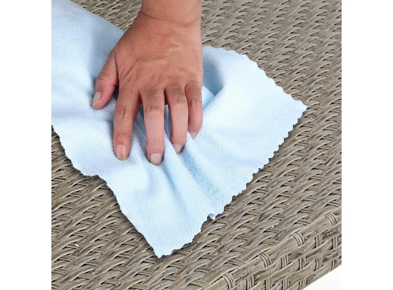 Casaria Gartenbank Creme Wetterfest 320kg Polyrattan - Bild 4