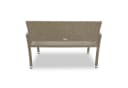 Casaria Gartenbank Creme Wetterfest 320kg Polyrattan Bild 5
