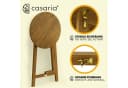 Casaria Stehtisch Akazie Klappbar Rustikal Indoor Outdoor Bild 5