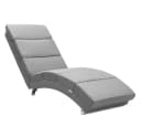 Casaria Relaxliege London Grau Ergonomisch Gepolstert 180kg Belastbarkeit Bild 2