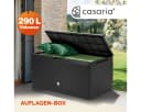 Casaria Auflagenbox Rato Plus Anthrazit 290L mit Rollen Bild 1
