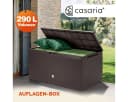 Casaria Auflagenbox Rato Plus Braun 290L mit Rollen Bild 1