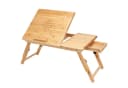 Casaria Laptoptisch Höhenverstellbar Klappbar Schublade Neigbar Bild 2